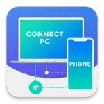 how to connect your phone to pc - sms, photo on pc android application logo